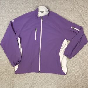 Peter Millar Purple and White Women's Jacket